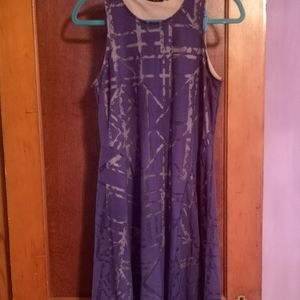 3/15 Purple flare dress